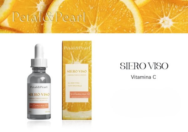 Siero Viso Vitamina C – Petal & Pearl