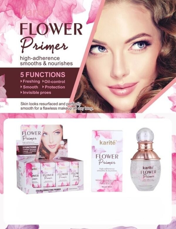 KARITÉ FLOWER PRIMER - PREBASE ILUMINADORA & HIDRATANTE