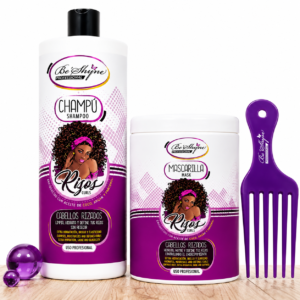 Pack Champú + Mascarilla Be Shyne Rizos