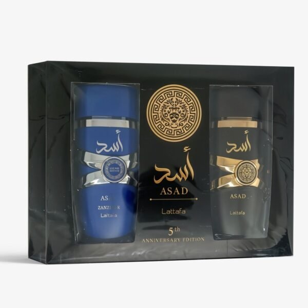 PACK ASAD 5 ANIVERSARIO – ASAD + ASAD ZANZIBAR LATTAFA