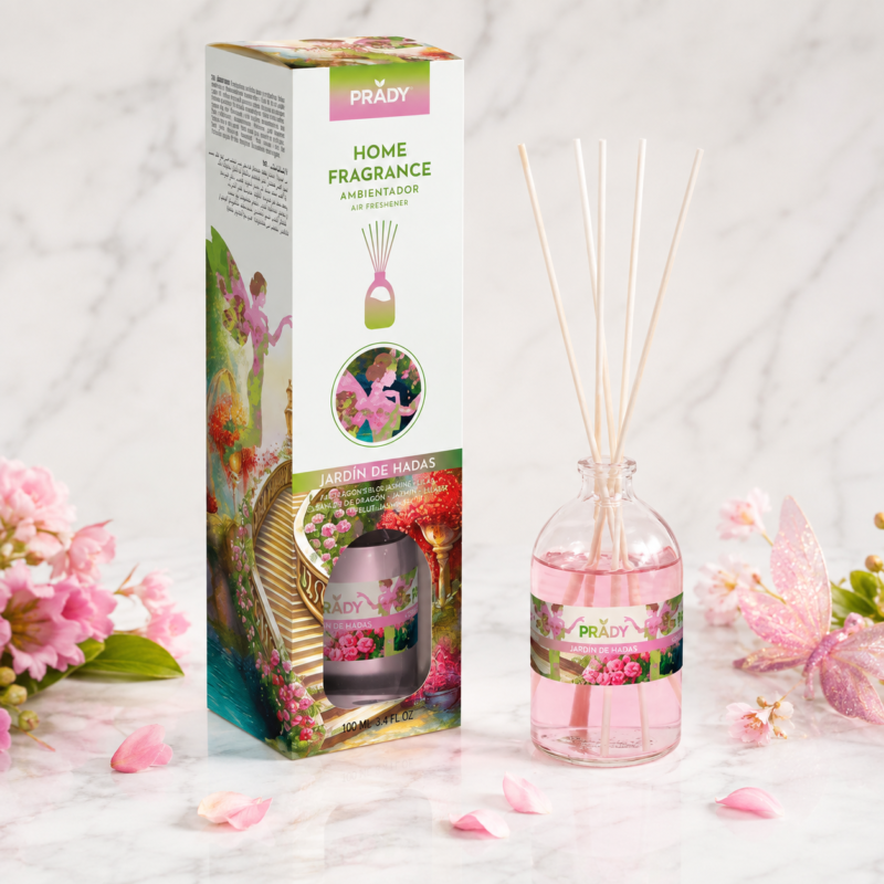 Ambientador Mikado Jardín de Hadas Prady 100ml