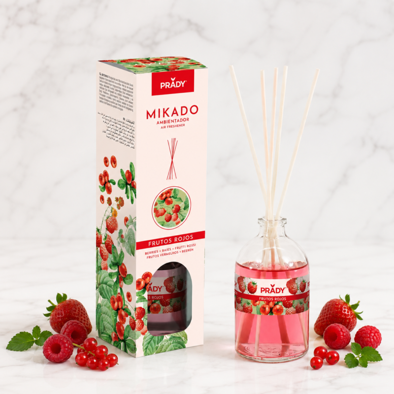 Ambientador Mikado Frutos Rojos Prady 100ml