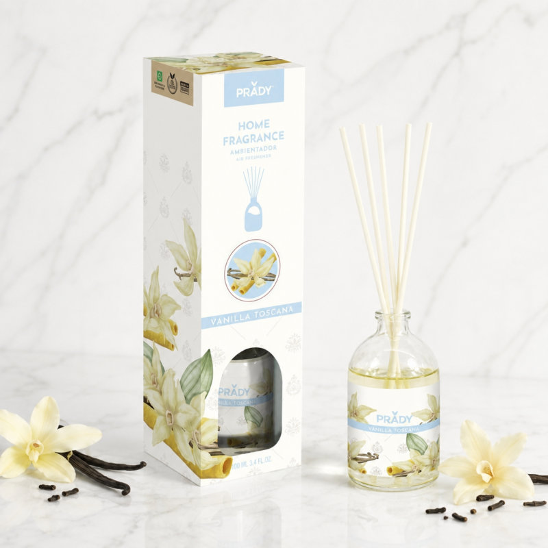 Ambientador Mikado Vanilla Toscana Prady 100ml
