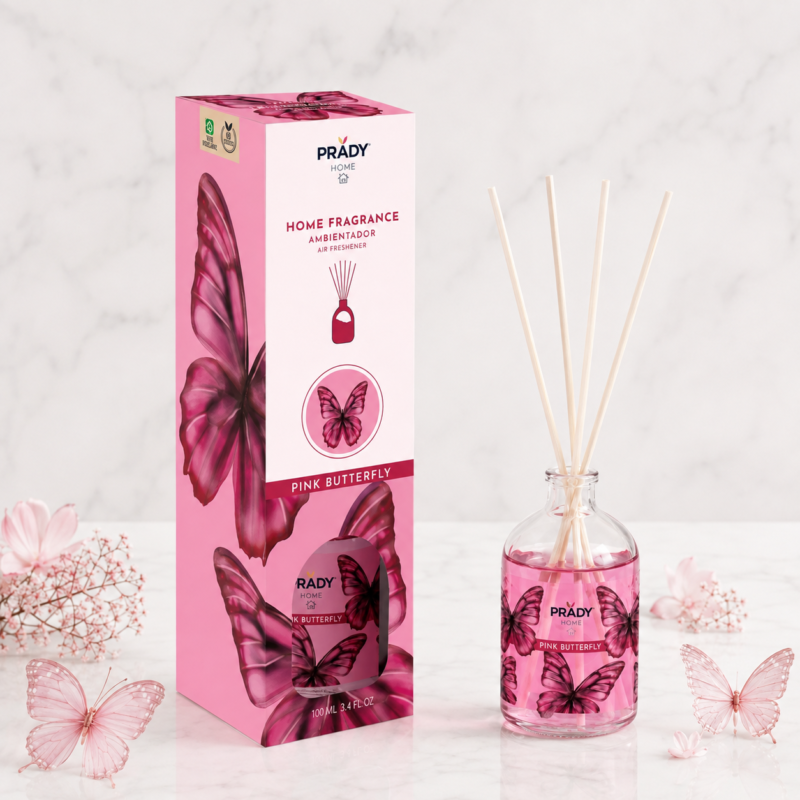 Ambientador Mikado Pink Butterfly Prady 100ml