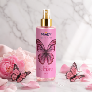 Bruma Corporal Pink Butterfly Prady 250ml