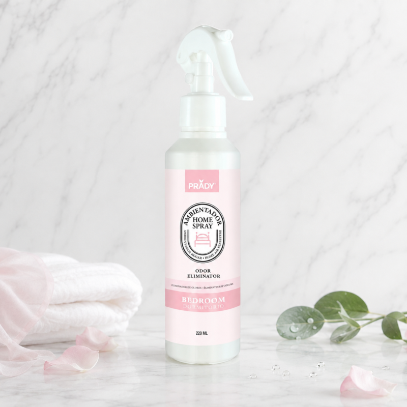 Ambientador en Spray Eliminador de Olores Dormitorio Prady 220ml