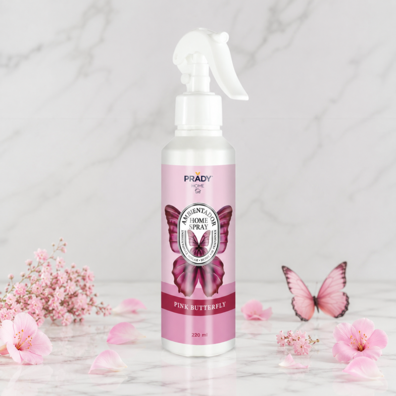 Ambientador en Spray Pink Butterfly Prady 220ml
