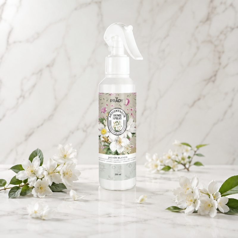 Ambientador en Spray Jazmín Blanco Prady 220ml