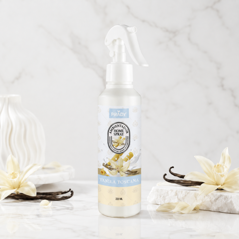 Ambientador en Spray Vanilla Toscana Prady 220ml