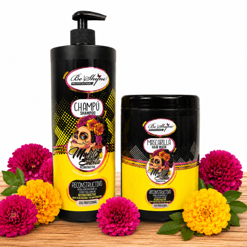Pack Champú + Mascarilla Be'Shyne Muerte Súbita