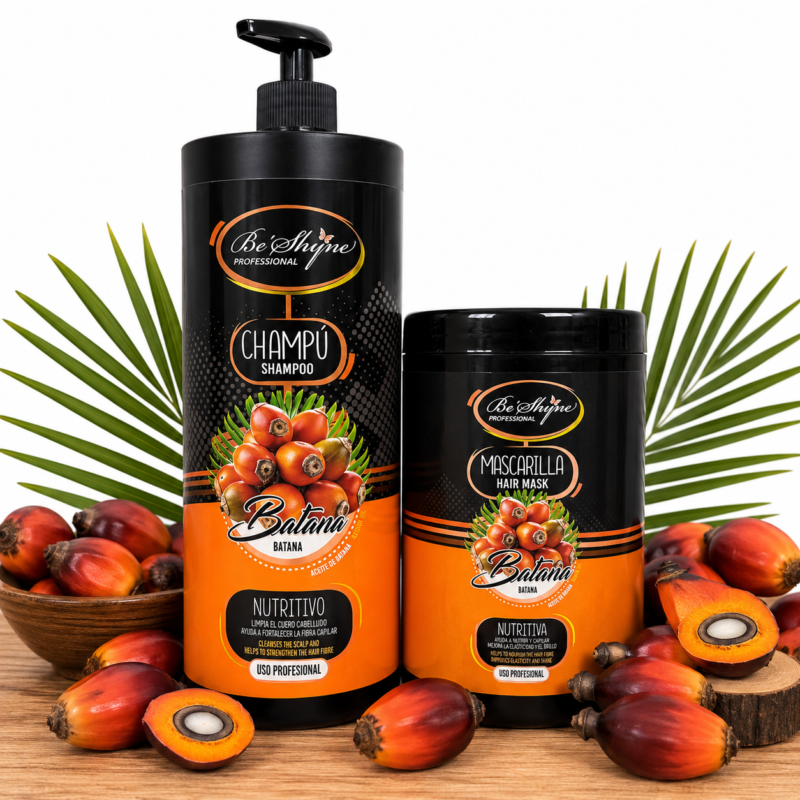 Pack Champú + Mascarilla Be'Shyne Batana