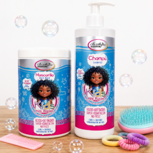 Pack Champú + Mascarilla Be'Shyne Kids Mini Rizos