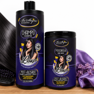 Pack Champú + Mascarilla Be'Shyne Pelo Liso