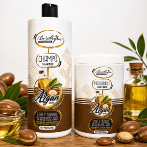 Pack Champú + Mascarilla Be'Shyne Argán