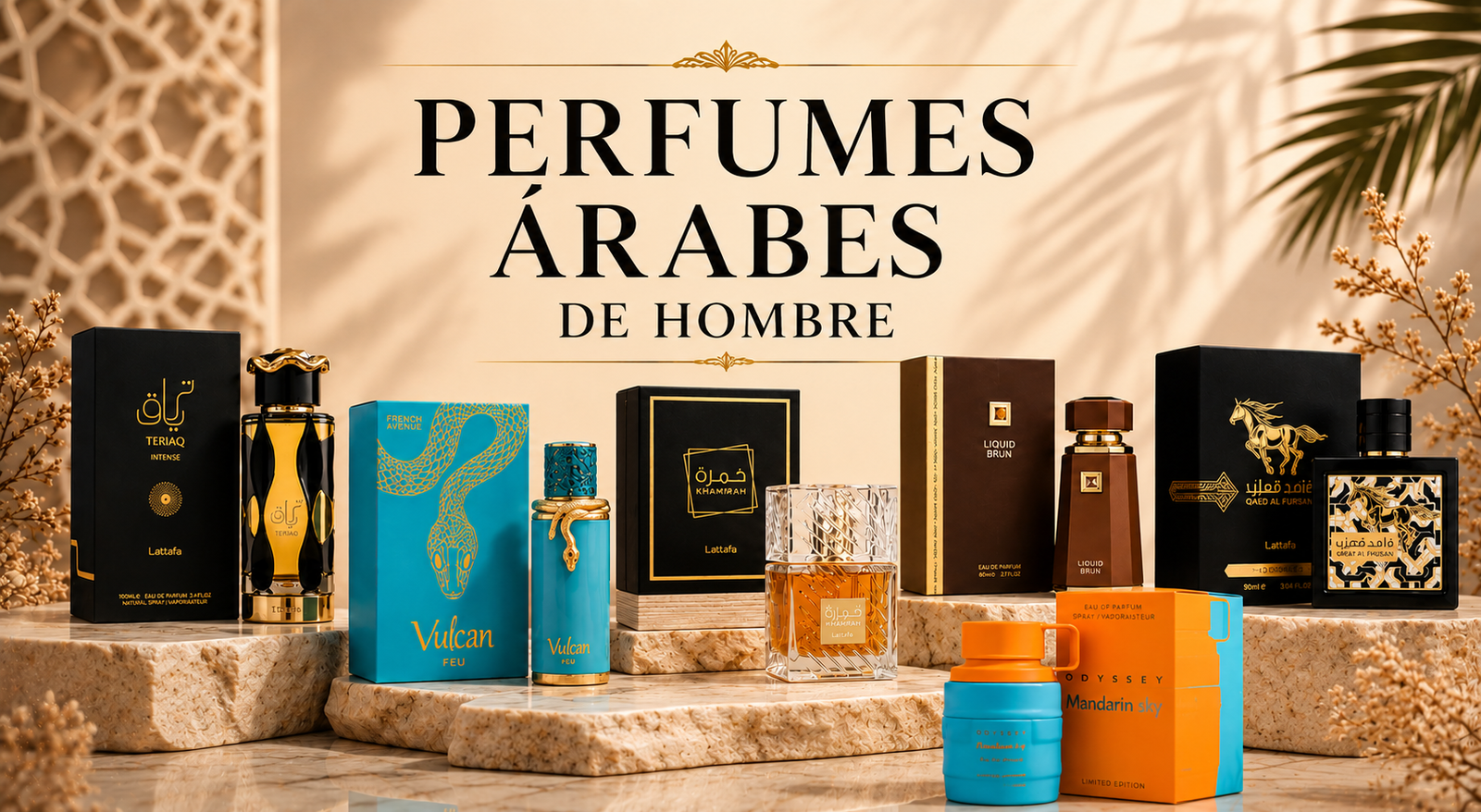 Perfumes árabes de hombre