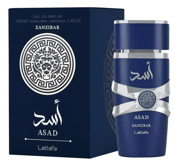 Asad Zanzibar Lattafa 100ml - Imagen 2