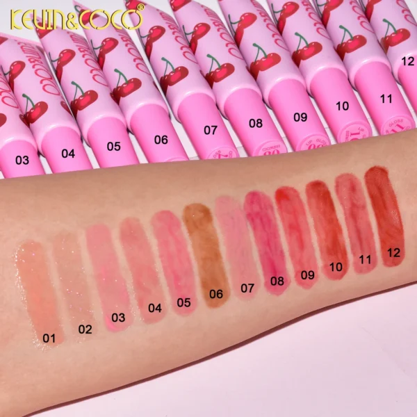 Juego de brillos labiales de cereza dulce Kevin&Coco - Imagen 5