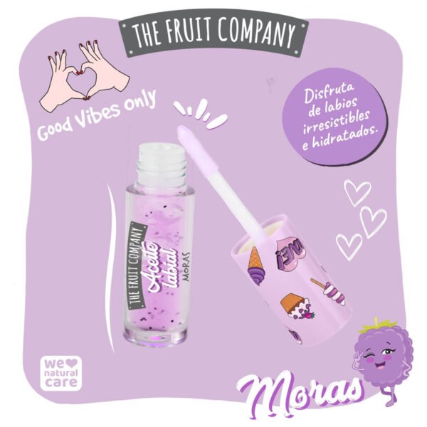 The Fruit Company - Aceite Labial MORAS - Imagen 2