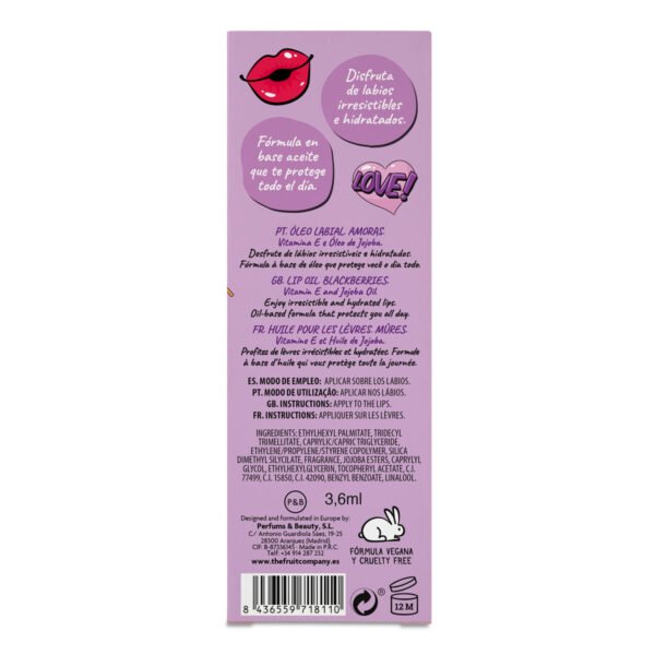 The Fruit Company - Aceite Labial MORAS - Imagen 4
