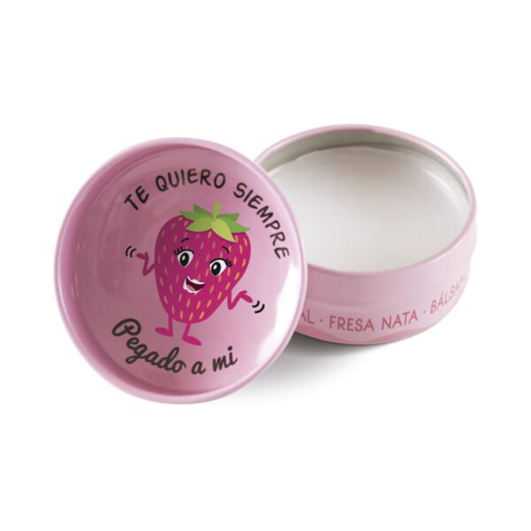 The Fruit Company - Bálsamo Labial con aroma a Fresa y Nata - Imagen 2