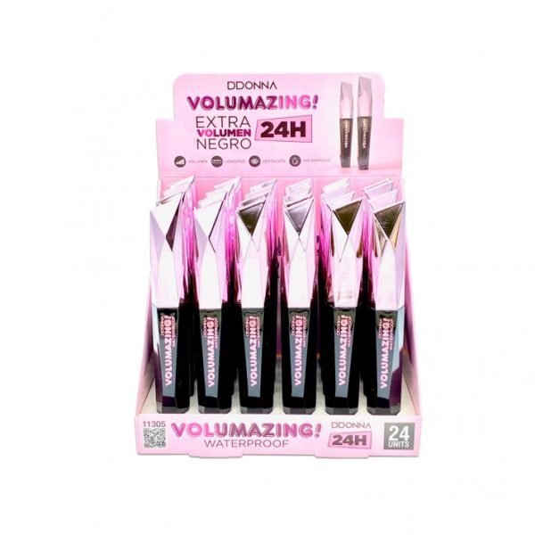 Mascara de Pestañas Volumen Waterproof DDONNA