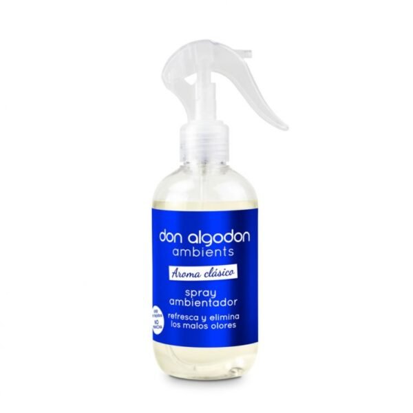 Ambientador en Spray para el Hogar con Aroma Clásico Don Algodón 250 ml
