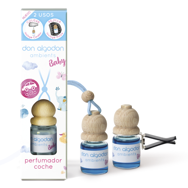 Ambientador Coche Don Algodón Baby 6,5 ml