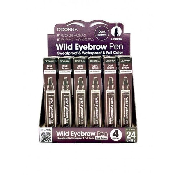 Lápiz Microblanding Wild Eyebrow Marrón Oscuro A DDONNA - Imagen 3