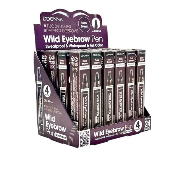 Lápiz Microblanding Wild Eyebrow Marrón Oscuro A DDONNA